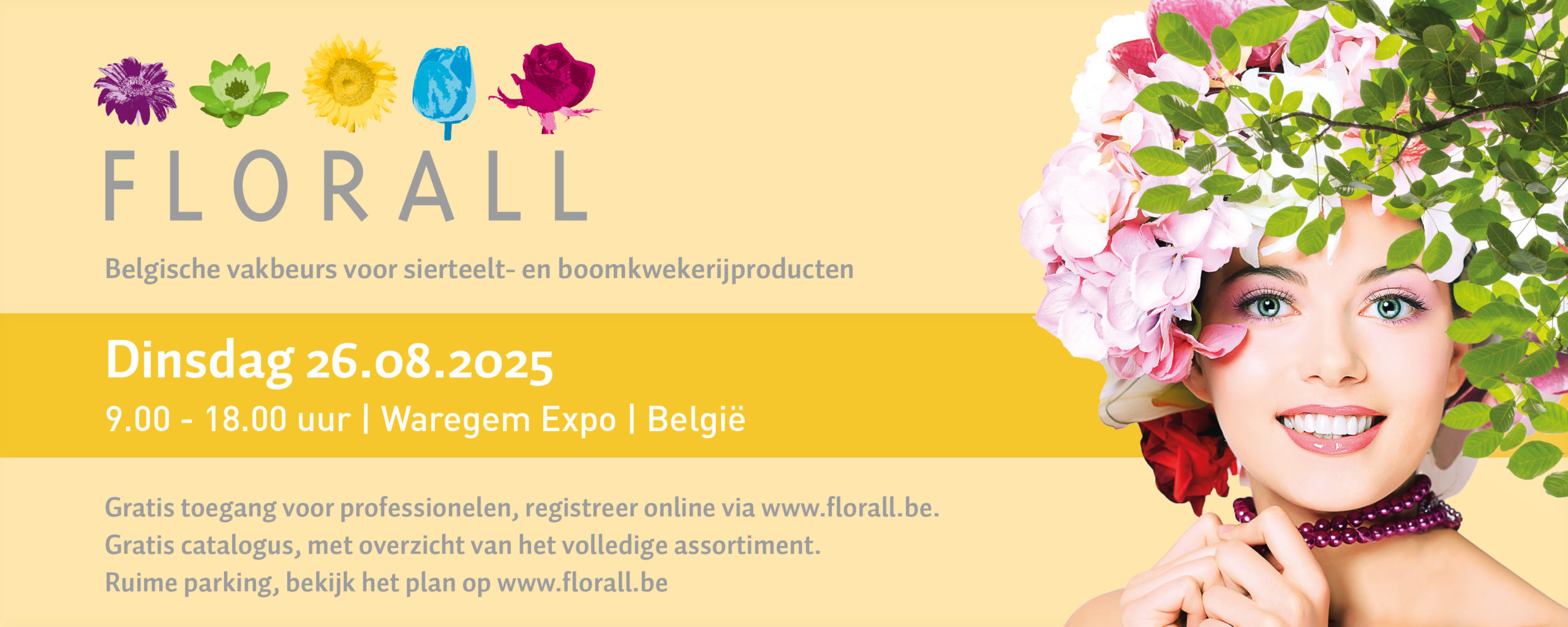 Florall, de vakbeurs voor sierplanten en boomkwekerijproducten – najaarsbeurs