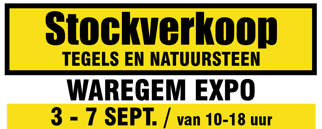 Stockverkoop tegels