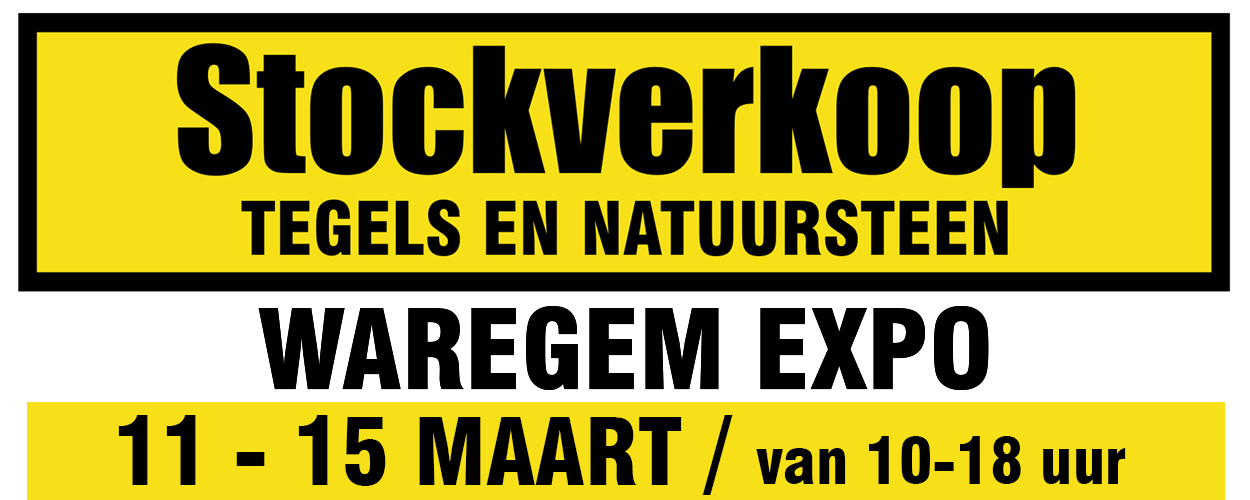 Stockverkoop tegels