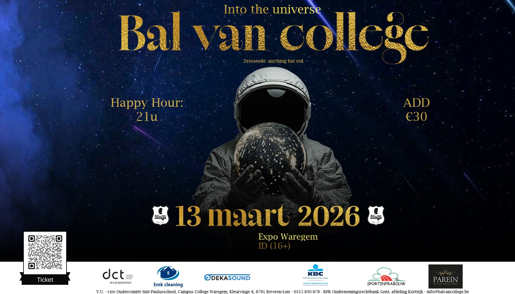 Bal van college
